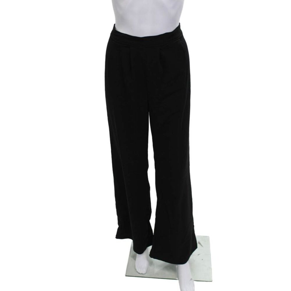 Nonchalant Label Womens Black Dress Pants Polyester Blend Zip Inseam 33 Size S